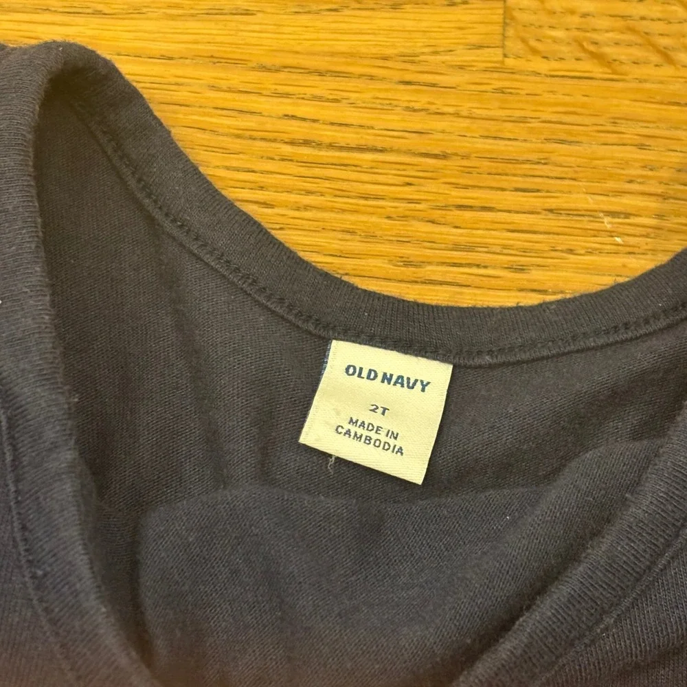 Old Navy Girls Long Sleeve Tutu Dress Navy Blue Size‎ 2T